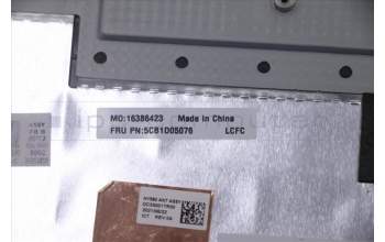 Lenovo 5CB1D05076 Tastatur inkl. Topcase ASM_POR L82JH BU WH