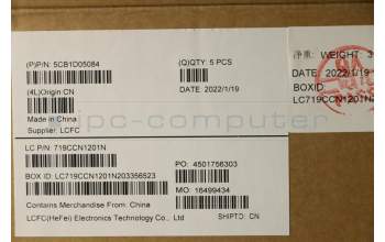 Lenovo 5CB1D05084 Tastatur inkl. Topcase ASM_UKR L82JH BU WH