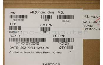 Lenovo 5CB1D05090 Tastatur inkl. Topcase ASM_ENG L82JH SG BU