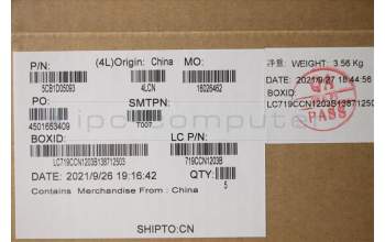 Lenovo 5CB1D05093 Tastatur inkl. Topcase ASM_UK L82JH SG BU