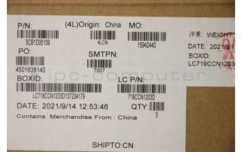 Lenovo 5CB1D05109 Tastatur inkl. Topcase ASM_RUS L82JH SG BU