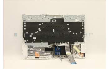 Lenovo 5CB1D05112 C-Cover with keyboard,Switzerland,Storm Grey,Blue Backlight