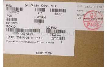 Lenovo 5CB1D05133 Tastatur inkl. Topcase spanisch L82K6 GY