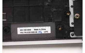 Lenovo 5CB1D05146 C-Cover with keyboard,French,Grey