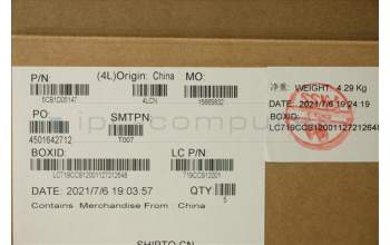 Lenovo 5CB1D05147 Tastatur inkl. Topcase ASM_USA ENG L82K6 GY