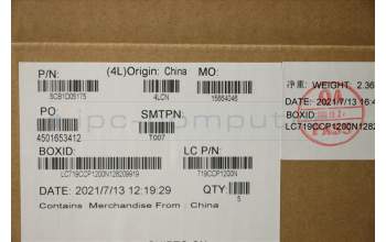 Lenovo 5CB1D05175 Tastatur inkl. Topcase ASM_UK L82N3 AB