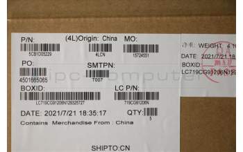 Lenovo 5CB1D05229 Tastatur inkl. Topcase ASM_BEL L82JDSGw/RGBWRF