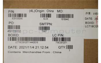 Lenovo 5CB1D05242 Tastatur inkl. Topcase ASM_HUN L82JDSGw/RGBWRF