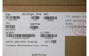 Lenovo 5CB1D05256 Tastatur inkl. Topcase ASM_TUR L82JDSGw/RGBWRF