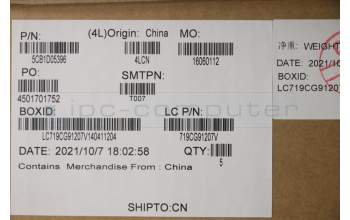 Lenovo 5CB1D05396 Tastatur inkl. Topcase deutsch L82JD SGw/WHWRF
