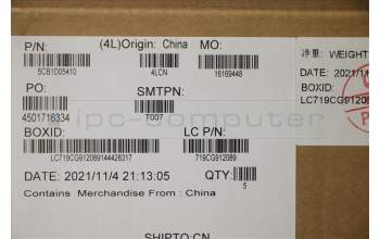 Lenovo 5CB1D05410 Tastatur inkl. Topcase spanisch L82JD SGw/WHWRF
