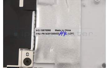 Lenovo 5CB1D05422 Tastatur inkl. TopcaseASM_CZE/SLKL82JDSTw/BUWRF