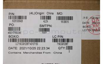 Lenovo 5CB1D05428 Tastatur inkl. Topcase deutsch L82JD STw/BUWRF