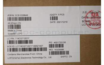 Lenovo 5CB1D09649 Tastatur inkl. Topcase ASM_BEL L82JF SGw/WHWRF