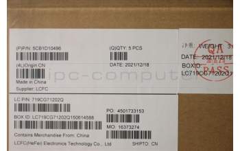 Lenovo 5CB1D10496 Tastatur inkl. Topcase schweiz L82JF SGw/WHWRF