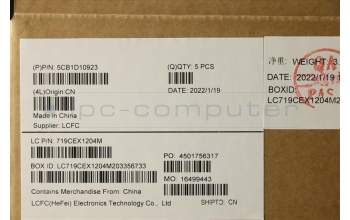 Lenovo 5CB1D10923 Tastatur inkl. Topcase spanisch L82JK BU RGB
