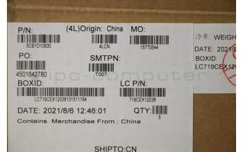 Lenovo 5CB1D10930 Tastatur inkl. Topcase ASM_BEL L82JK BU WH