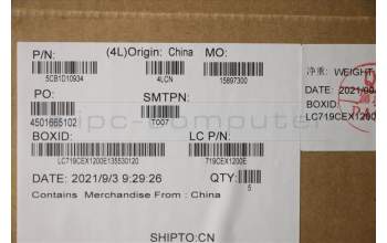 Lenovo 5CB1D10934 Tastatur inkl. Topcase ASM_ENG L82JK BU WH