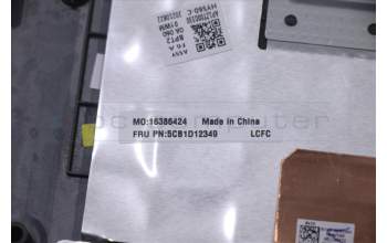 Lenovo 5CB1D12349 Tastatur inkl. Topcase spanisch L82JK BU WH