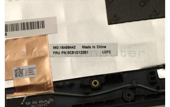 Lenovo 5CB1D12351 Tastatur inkl. Topcase ASM_THAI L82JK BU WH