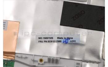 Lenovo 5CB1D12360 Tastatur inkl. Topcase ASM_ENG L82JK SG BU