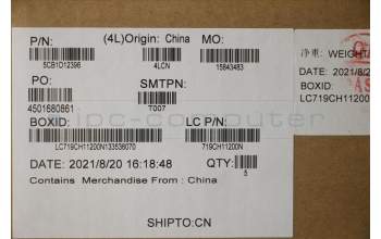 Lenovo 5CB1D12396 Tastatur inkl. Topcase ASM_ITA L82N7 SG