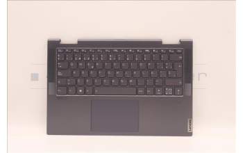 Lenovo 5CB1D12407 C-Cover with keyboard, Spanish, Storm Grey, UK