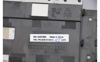 Lenovo 5CB1D12414 C-Cover with keyboard,USA English,Slate Grey