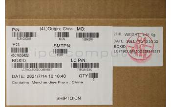 Lenovo 5CB1D20053 Tastatur inkl. Topcase ASM_USA ENGL82JN PHA_BU