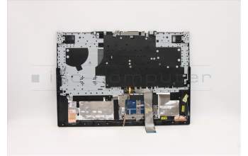 Lenovo 5CB1D20056 C-Cover with keyboard, German, Phantom Blue, Backlight