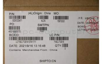 Lenovo 5CB1D33471 Tastatur inkl. Topcase ASM_FRA L82M8 GY BL