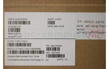 Lenovo 5CB1D33479 Tastatur inkl. Topcase ASM_POR L82M8 GY BL