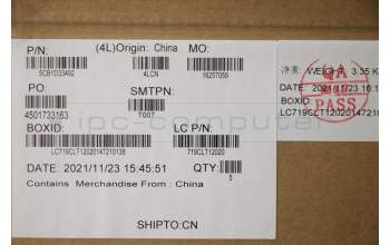 Lenovo 5CB1D33492 Tastatur inkl. Topcase ASM_FRA L82M8 GY NBL