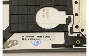 Lenovo 5CB1D34461 Tastatur inkl. Topcase ASM_FRA L82NJ L/S DIS