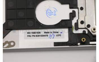 Lenovo 5CB1D34470 Tastatur inkl. Topcase ASM_ITA L82NJ L/S DIS