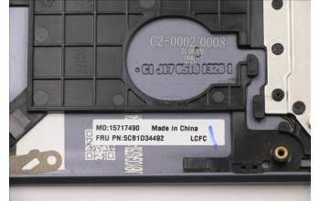 Lenovo 5CB1D34492 Tastatur inkl. Topcase ASM_EURO ENGL82NJS/GDIS