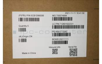 Lenovo 5CB1D66556 Tastatur inkl. Topcase ASM_ARA WT 82KF SR