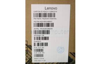 Lenovo 5CB1D69335 Tastatur inkl. Topcase ASM_FRA H 82N4 GY UK