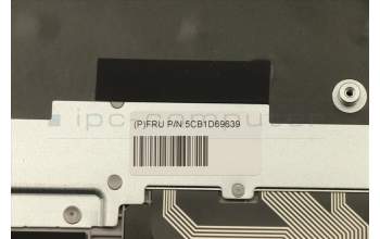 Lenovo 5CB1D69639 C-Abdeckung mit Tastatur, Schweiz, Grau