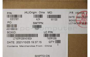 Lenovo 5CB1D70671 Tastatur inkl. Topcase ASM_ENG L82L0 CGY