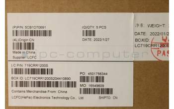 Lenovo 5CB1D70691 Tastatur inkl. Topcase schweiz L82L0 CGY