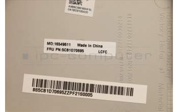 Lenovo 5CB1D70695 Tastatur inkl. Topcase ASM_UK L82L0 CGY