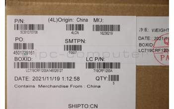 Lenovo 5CB1D70708 Tastatur inkl. Topcase ASM_KOR L21B1