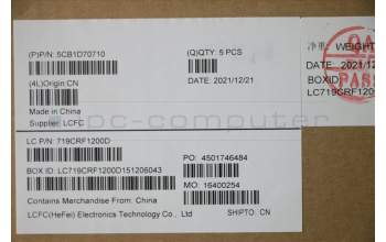 Lenovo 5CB1D70710 Tastatur inkl. Topcase ASM_ITA L21B1