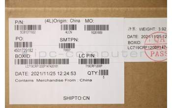 Lenovo 5CB1D71922 Tastatur inkl. Topcase ASM_EURO ENGL21B1