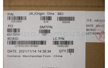 Lenovo 5CB1D94951 Tastatur inkl. Topcase ASM_USA_ENG L82L1 CGY