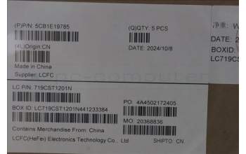 Lenovo 5CB1E19785 Tastatur inkl. Topcase ASM_ARA L82LV NFP_CG