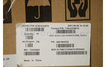 Lenovo 5CB1E22879 COVER LCD Cover C 82L7 Storm for touch