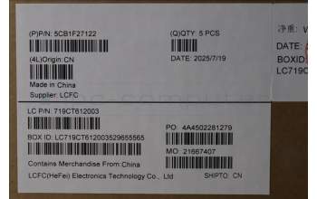 Lenovo 5CB1F27122 Tastatur inkl. Topcase ASM_ITA L82LX NFPCG