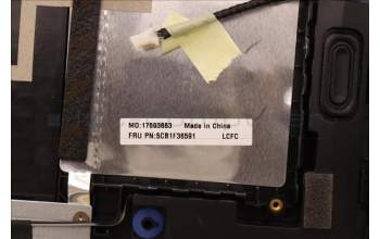Lenovo 5CB1F36591 Tastatur inkl. Topcase ASM_FRA L82QY BK_TEX